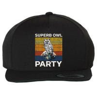 Superb Owl Party What We Do In The Shadows Owl Lover Wool Snapback Cap