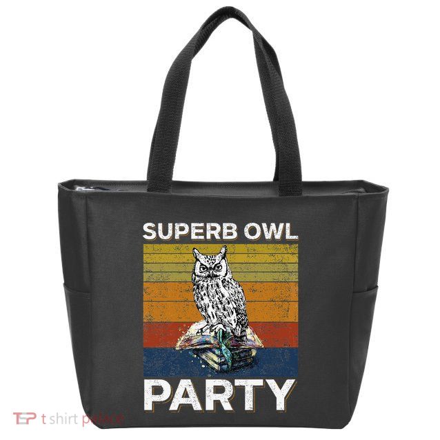 Superb Owl Party What We Do In The Shadows Owl Lover Zip Tote Bag