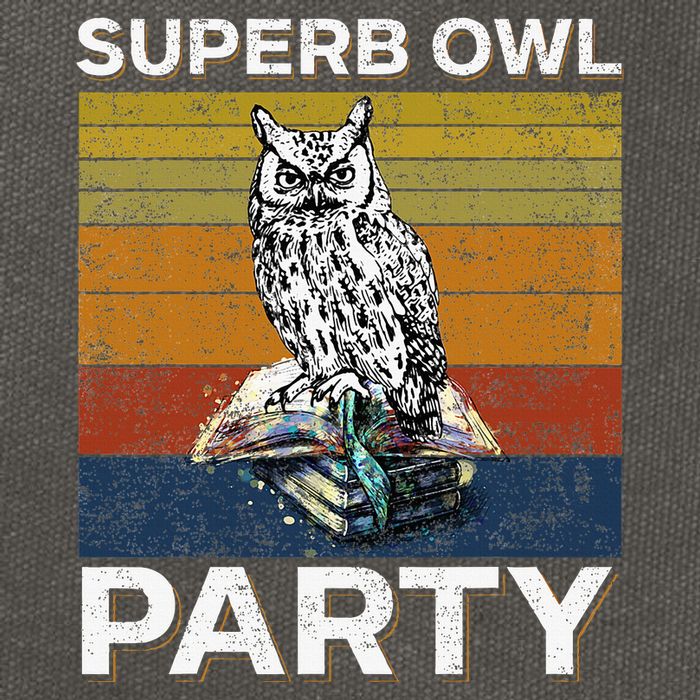 Superb Owl Party What We Do In The Shadows Owl Lover Cotton Canvas Backpack