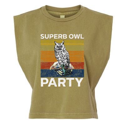 Superb Owl Party What We Do In The Shadows Owl Lover Garment-Dyed Women's Muscle Tee