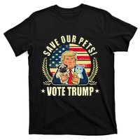 Save Our Pets Vote For Trump 2024 Trump Vance 2024 T-Shirt