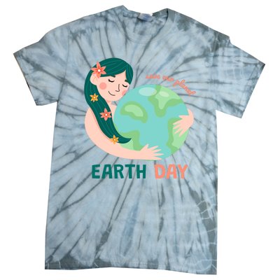 Save Our Planet Mother Earth Cute Tie-Dye T-Shirt