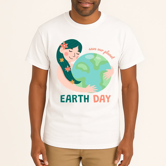 Save Our Planet Mother Earth Cute Tall T-Shirt