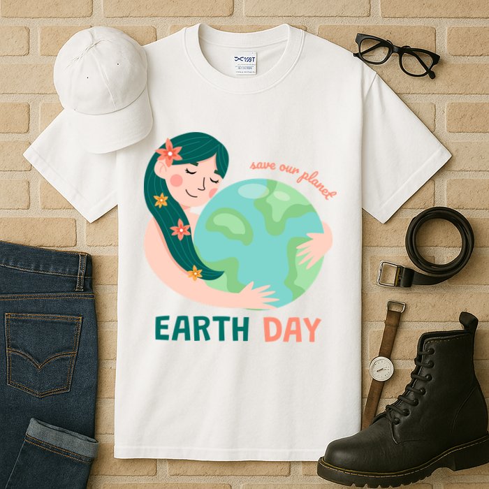 Save Our Planet Mother Earth Cute Tall T-Shirt