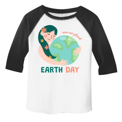 Save Our Planet Mother Earth Cute Toddler Fine Jersey T-Shirt