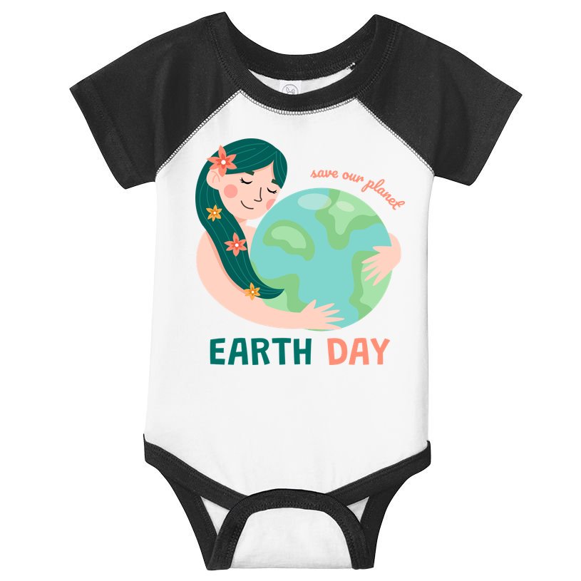 Save Our Planet Mother Earth Cute Infant Baby Jersey Bodysuit