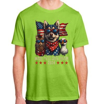 Save Our Pets Funny Make Pets Safe Again Trump 2024 Gift Adult ChromaSoft Performance T-Shirt