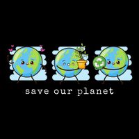 Save Our Planet Earth Day Awareness Cute Wool Snapback Cap