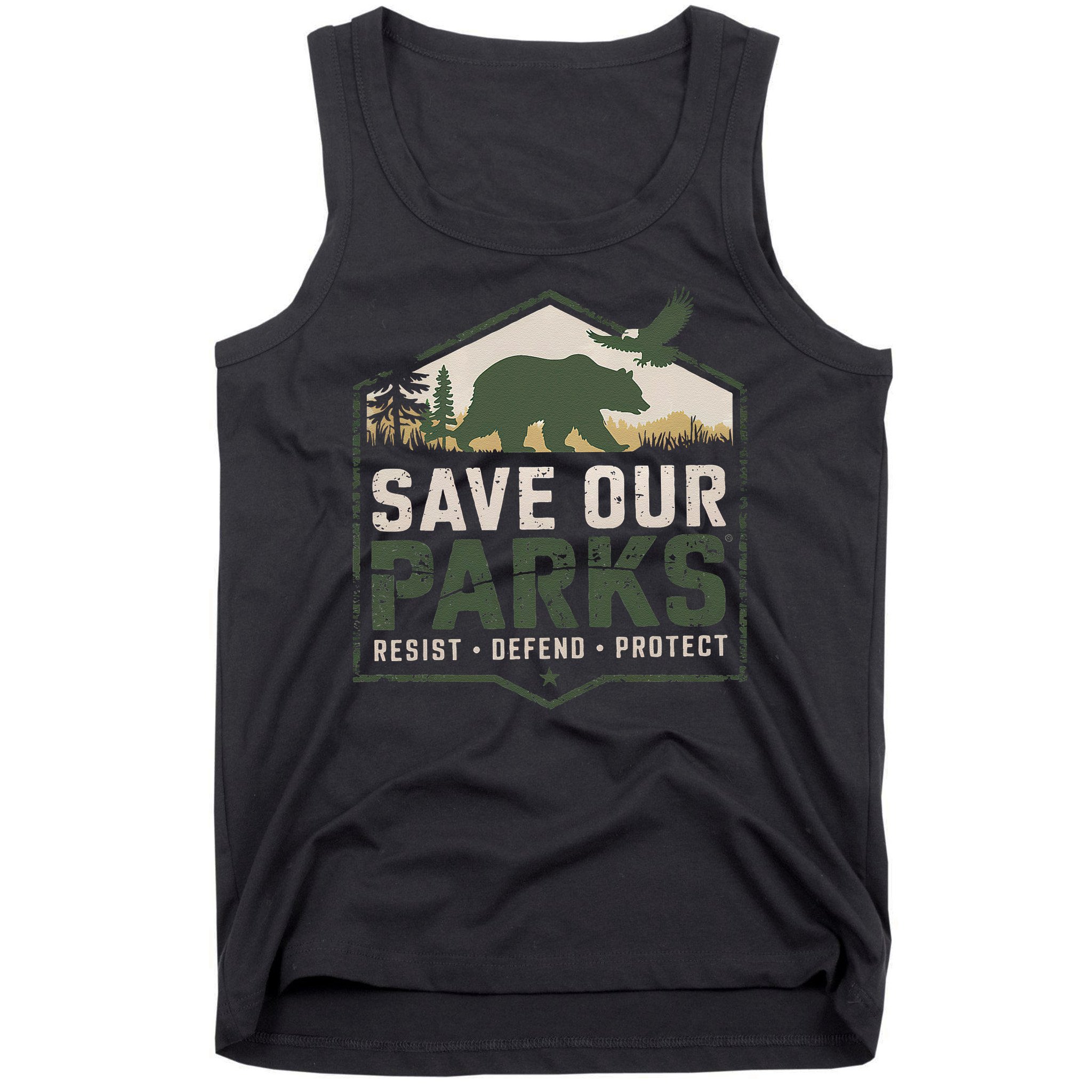 Save Our Parks Resist National Park Protect ALT US Parks Tank Top