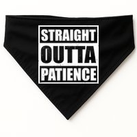 Straight Outta Patience Meme USA-Made Doggie Bandana