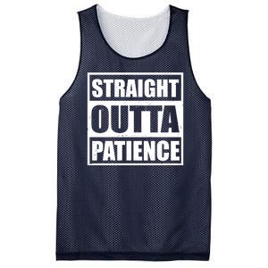 Straight Outta Patience Meme Mesh Reversible Basketball Jersey Tank