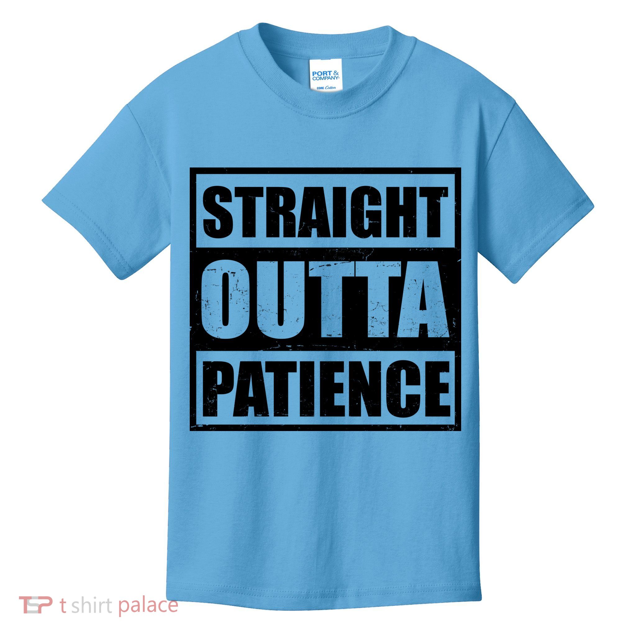 Straight Outta Patience Meme Kids T-Shirt
