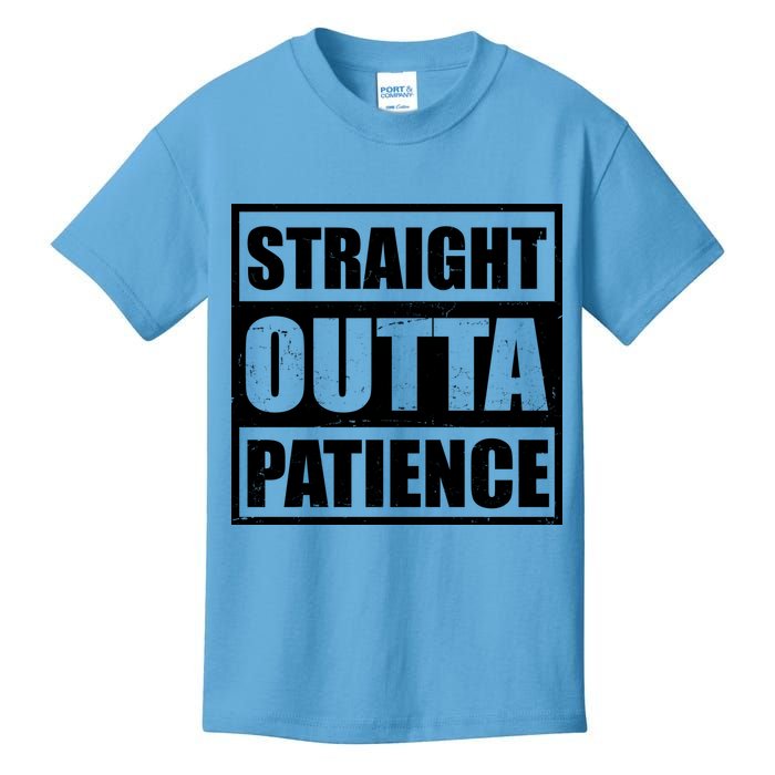 Straight Outta Patience Meme Kids T-Shirt