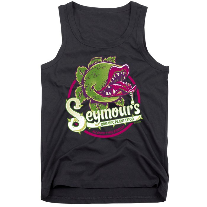 Seymour&X27;S Organic Plant Food Musical Theatre Vintage Cult Movie Tank Top