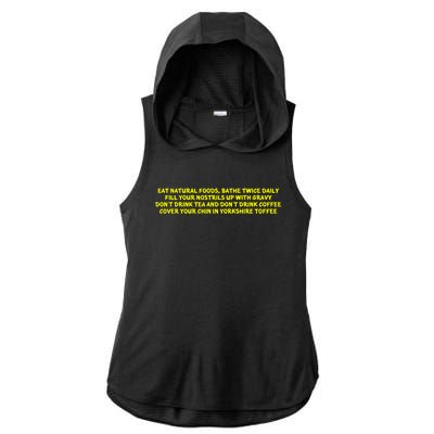 Sultans Of Ping Advice Ladies PosiCharge Tri-Blend Wicking Draft Hoodie Tank