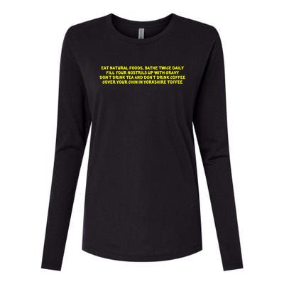 Sultans Of Ping Advice Womens Cotton Relaxed Long Sleeve T-Shirt