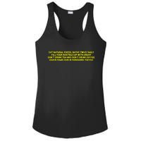 Sultans Of Ping Advice Ladies PosiCharge Competitor Racerback Tank