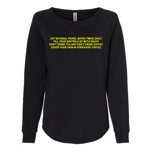 Sultans Of Ping Advice Womens California Wash Sweatshirt