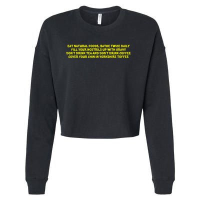 Sultans Of Ping Advice Cropped Pullover Crew