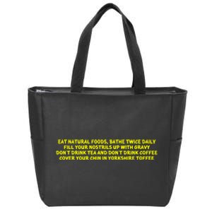 Sultans Of Ping Advice Zip Tote Bag