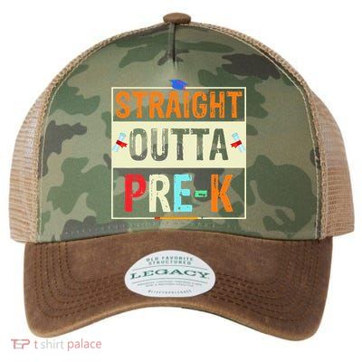 Straight Outta Pre K Preschool Graduation Gifts Legacy Tie Dye Trucker Hat