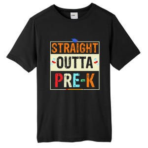 Straight Outta Pre K Preschool Graduation Gifts Tall Fusion ChromaSoft Performance T-Shirt