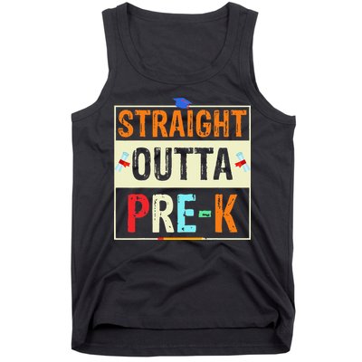 Straight Outta Pre K Preschool Graduation Gifts Tank Top