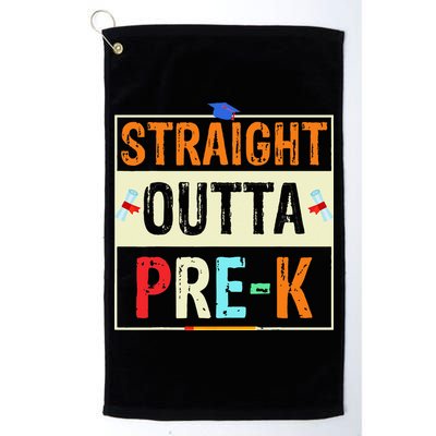 Straight Outta Pre K Preschool Graduation Gifts Golf Towel