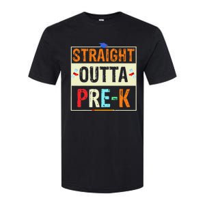 Straight Outta Pre K Preschool Graduation Gifts Softstyle CVC T-Shirt