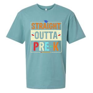 Straight Outta Pre K Preschool Graduation Gifts Sueded Cloud Jersey T-Shirt