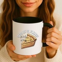 Slice Of Pi Please Funny Math Humor Pi Day Gift Coffee Mug