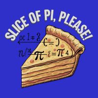 Slice Of Pi Please Funny Math Humor Pi Day Gift 16 in Basic Backpack