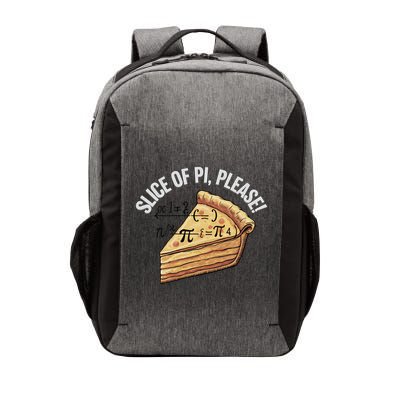 Slice Of Pi Please Funny Math Humor Pi Day Gift Vector Backpack