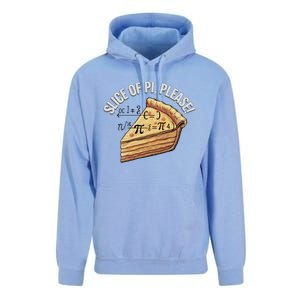 Slice Of Pi Please Funny Math Humor Pi Day Gift Unisex Surf Hoodie