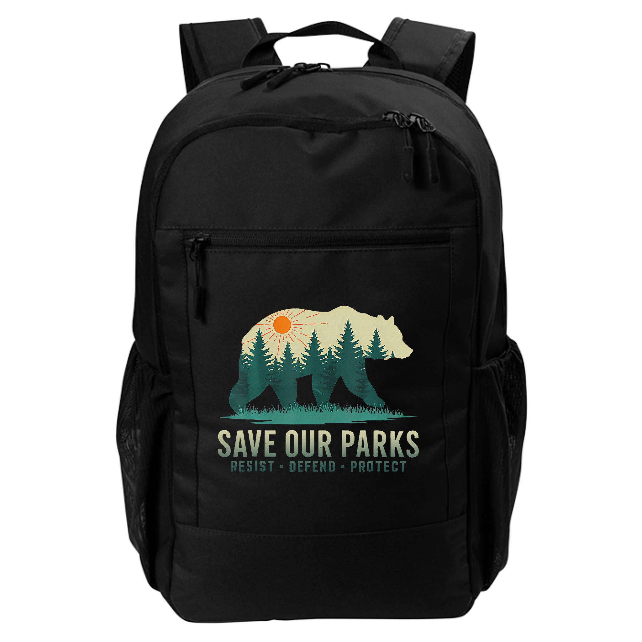 Save Our Parks Resist National Park Protect Alt Us Backpack