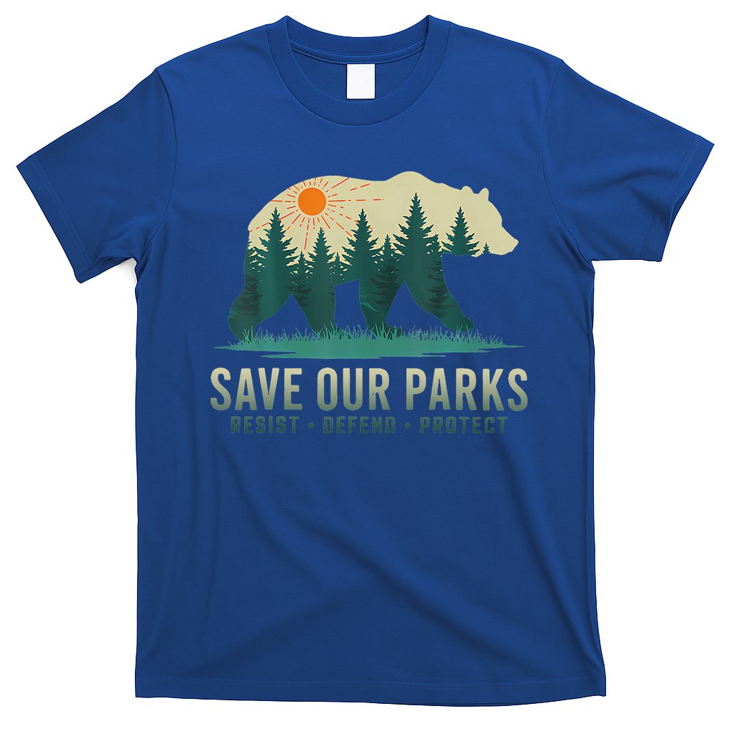 Save Our Parks Resist National Park Protect Alt Us T-Shirt