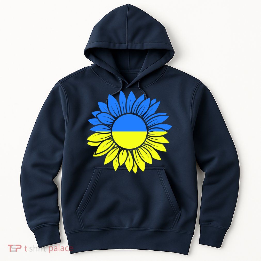 Sunflower Of Peace Ukraine Strong Vyshyvanka Hoodie