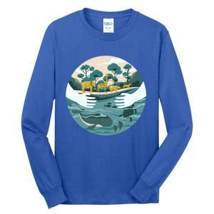 Save Our Planet Global Warming Climate Change Awareness Gift Tall Long Sleeve T-Shirt