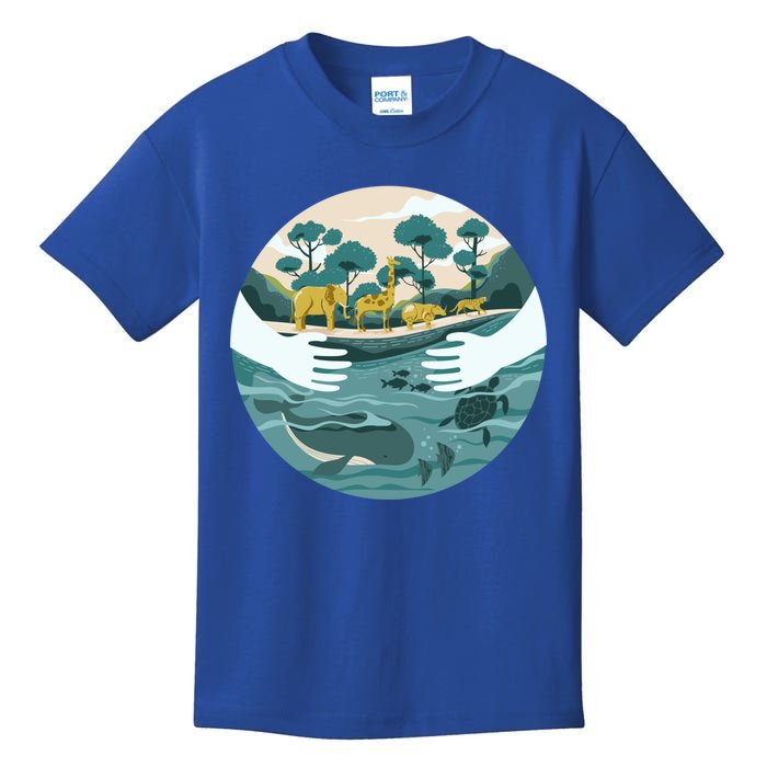 Save Our Planet Global Warming Climate Change Awareness Gift Kids T-Shirt