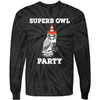 Superb Owl Party What We Do in the Shadows Owl Lover Tie-Dye Long Sleeve Shirt