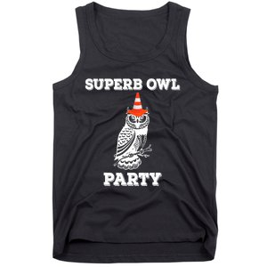 Superb Owl Party What We Do in the Shadows Owl Lover Tank Top