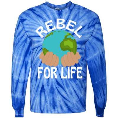 Save Our Planet Extinction Rebellion Climate Care Meaningful Gift Tie-Dye Long Sleeve Shirt