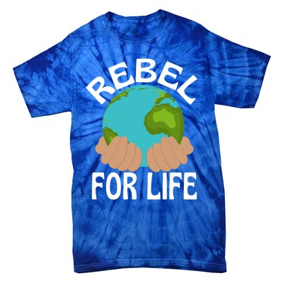 Save Our Planet Extinction Rebellion Climate Care Meaningful Gift Tie-Dye T-Shirt