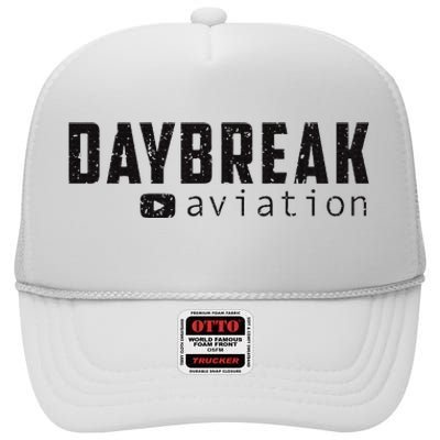 Saving One Plane At A Time High Crown Mesh Back Trucker Hat