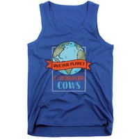 Save Our Planet Its The Only One With Cows Gift Tank Top