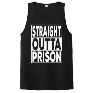 Straight Outta Prison Gift PosiCharge Competitor Tank