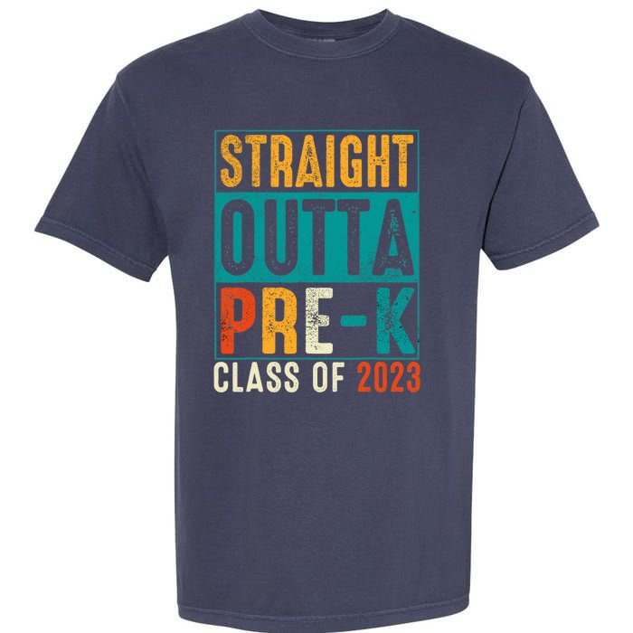 Straight Outta Pre K Preschool Graduation Gifts Garment-Dyed Heavyweight T-Shirt