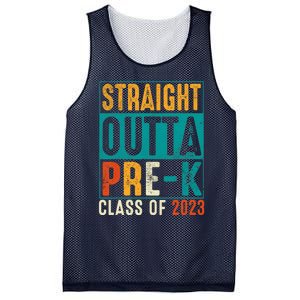 Straight Outta Pre K Preschool Graduation Gifts Mesh Reversible Basketball Jersey Tank