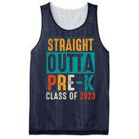 Straight Outta Pre K Preschool Graduation Gifts Mesh Reversible Basketball Jersey Tank