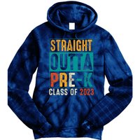 Straight Outta Pre K Preschool Graduation Gifts Tie Dye Hoodie